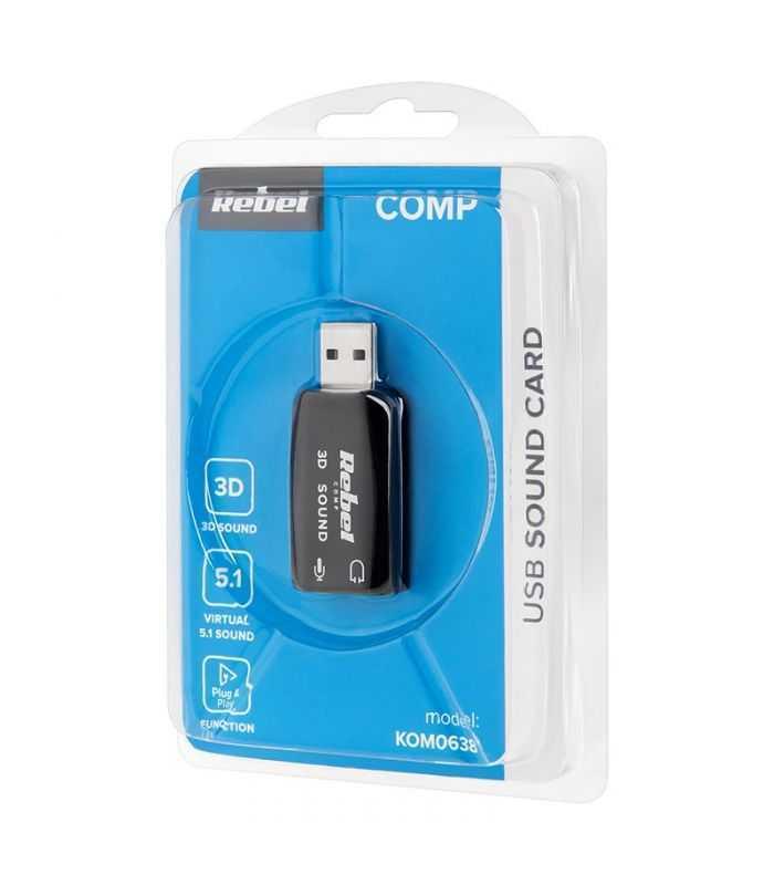 placa de sunet usb 51 rebel 1