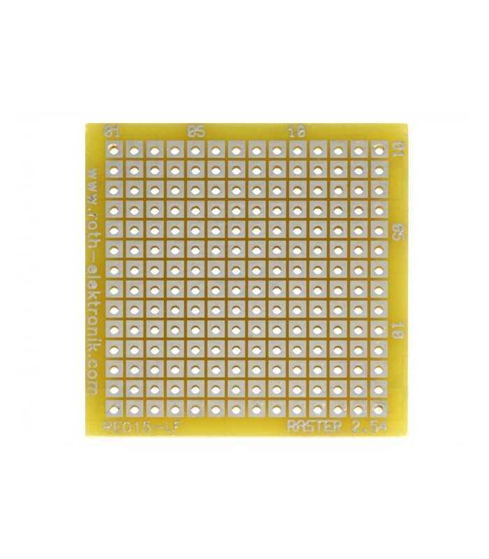 Placa universala singura fata prototip W 40mm L 40.5mm ROTH ELEKTRONIK GMBH RE015-LF