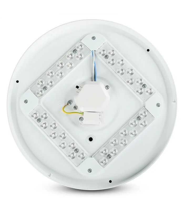 Plafoniera Led 12w 1200lm 23cm 3 In 1 Model Stelute V Tac Sku 217602