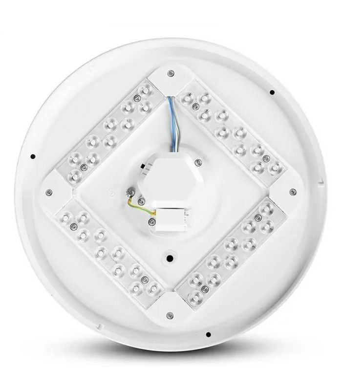 Plafoniera Led 18w 1800lm 30cm 3 In 1 V Tac Sku 217605