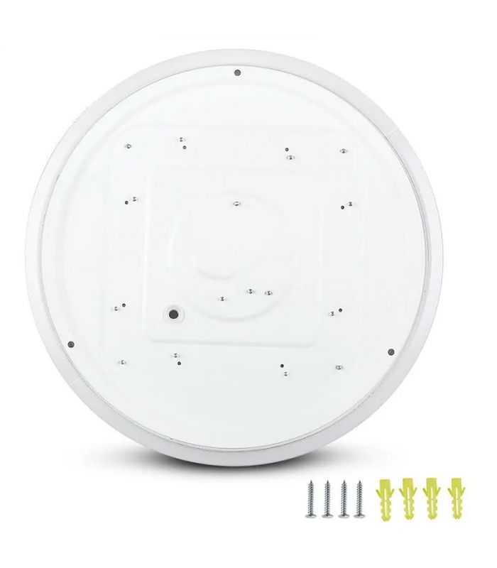 Plafoniera Led 18w 1800lm 30cm 3 In 1 V Tac Sku 217605