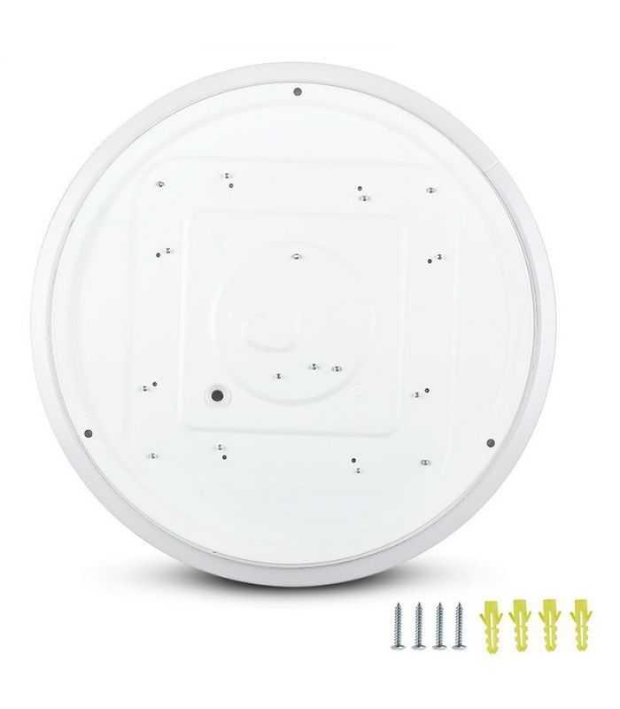 Plafoniera Led 24w 2600lm 35cm 3 In 1 V Tac Sku 217607