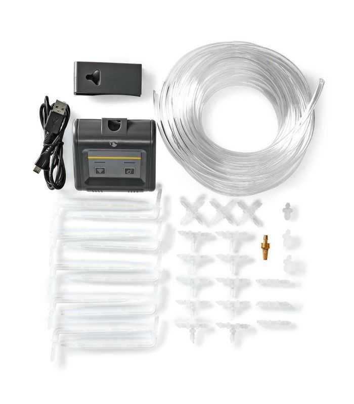 Pompa De Apa Smart Wi Fi Ipx3 03bar Alimentatare 4x Aa Usb Nedis Wifiwp10gy