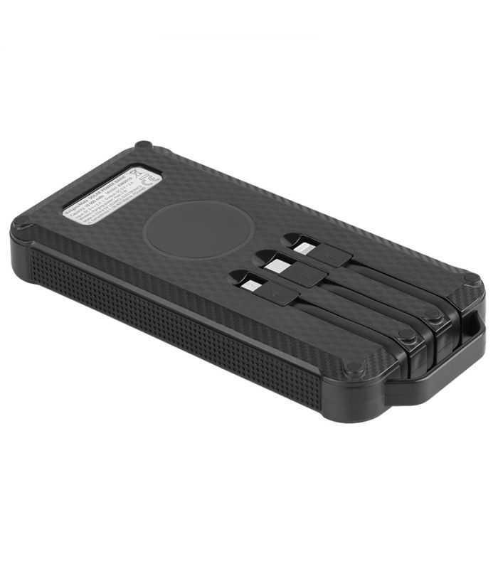 Power Bank 10000mah Li Pol Solar Qi Incarcare Wireless 5w Krugermatz Km0910