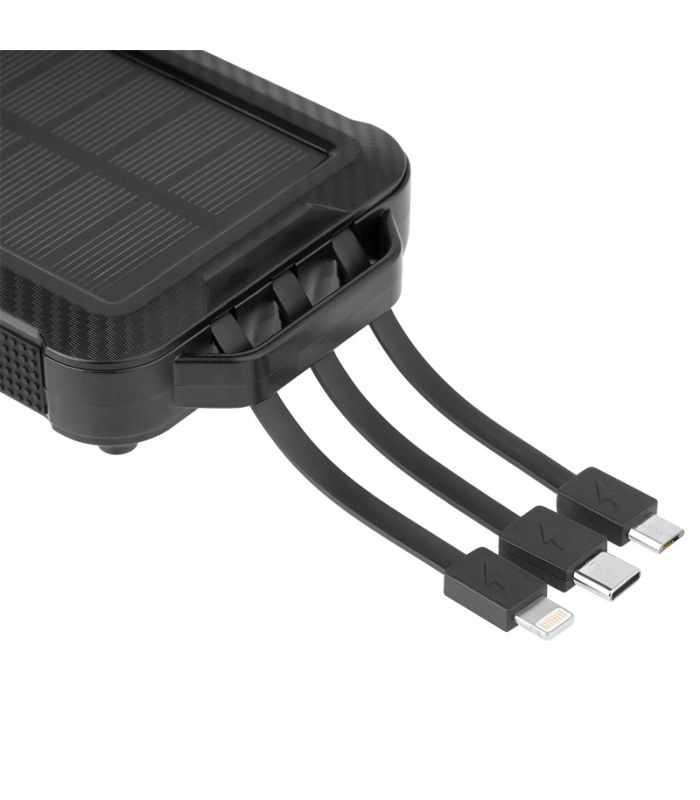 Power Bank 10000mah Li Pol Solar Qi Incarcare Wireless 5w Krugermatz Km0910