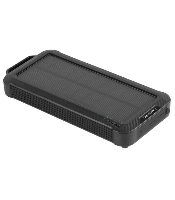 Power Bank 10000mAh LI-POL SOLAR + QI incarcare wireless 5W Kruger&Matz KM0910