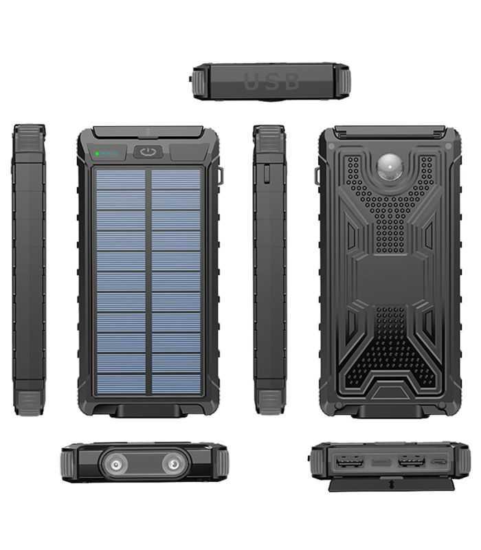 Power Bank Solar 10000mah Platinet Pmpb10sp
