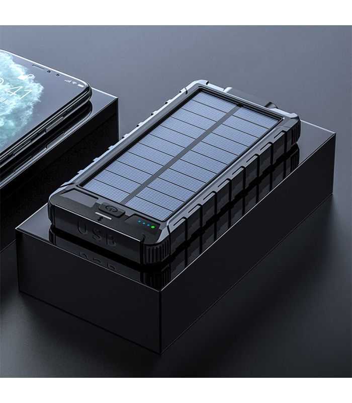 Power Bank Solar 10000mah Platinet Pmpb10sp