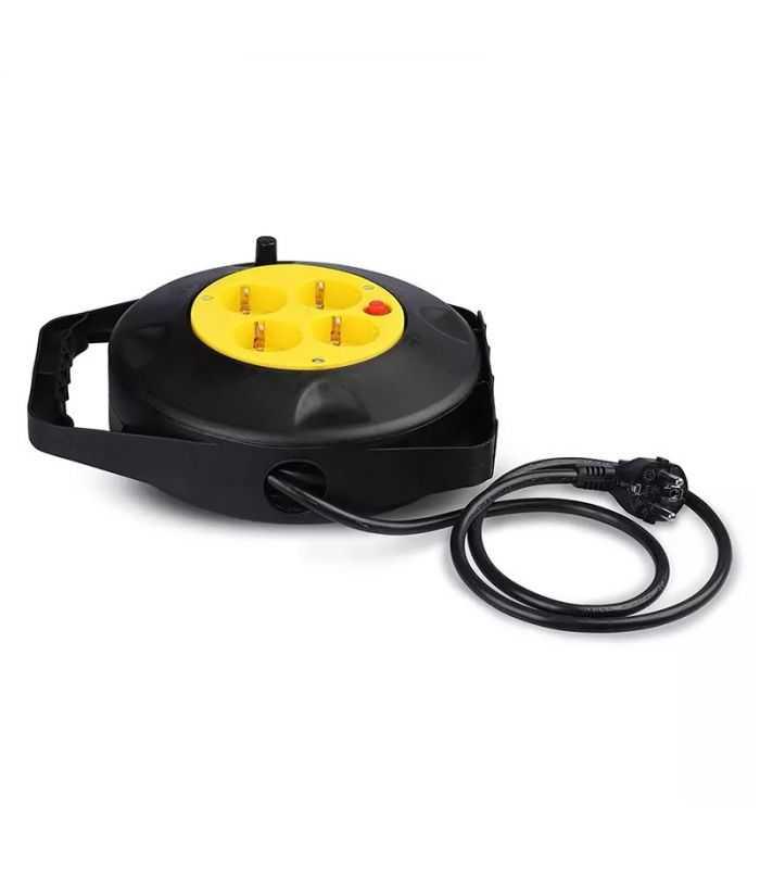 Prelungitor Rola 4 Prize 10m 3g15mm2 V Tac Sku 8781