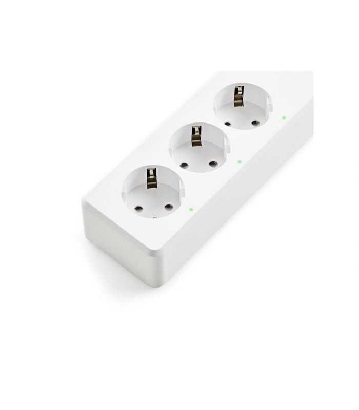 Prelungitor Smart Wifi 3 Prize Schuko 4x Usb 18m 3680w 16a Nedis