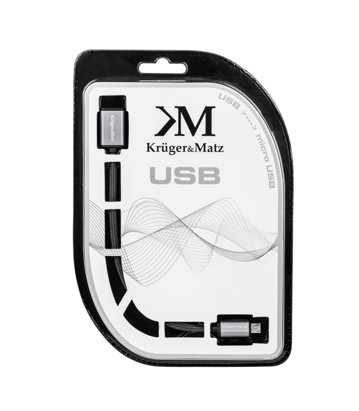 prelungitor usb la micro usb 02m profesional krugermatz 1