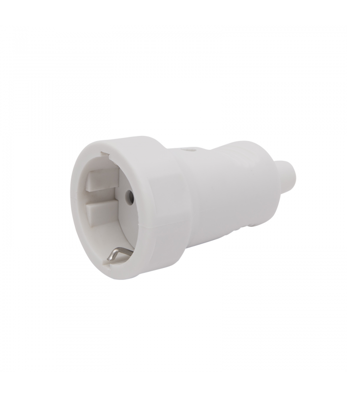 Priza alba volanta 250V 50Hz 16A