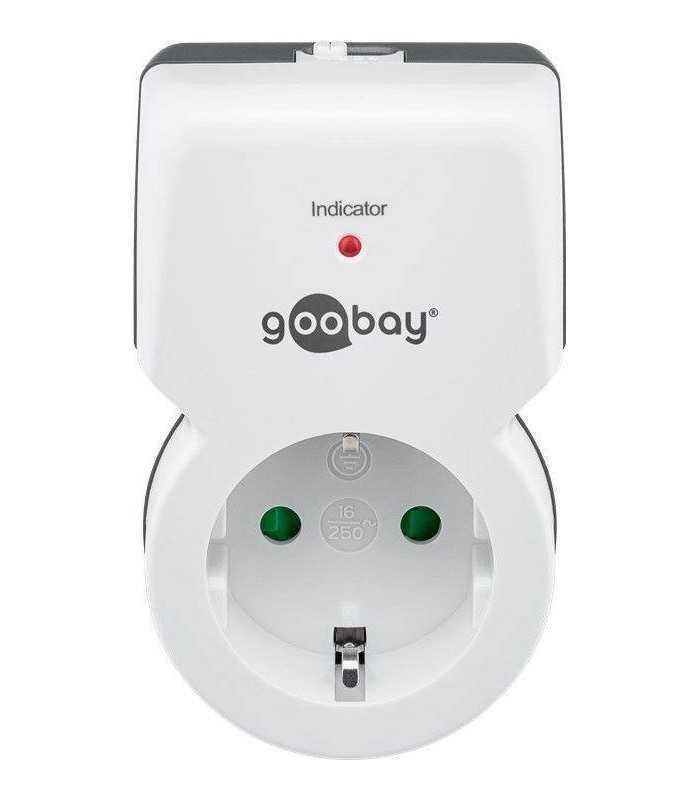 Priza controlabila prin telecomanda 1100W 30m fara telecomanda Goobay