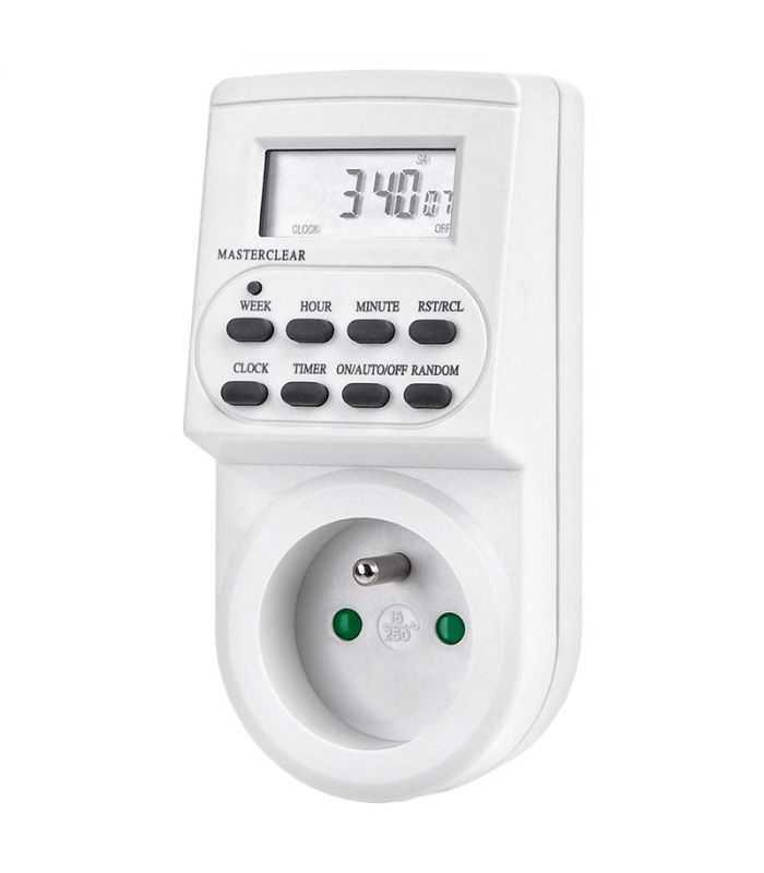 Priza cu temporizator digital