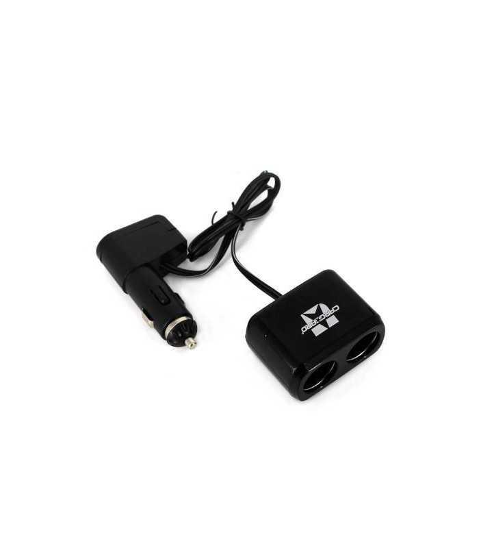 priza dubla pentru bricheta auto cu cablu usb 1a carguard 1