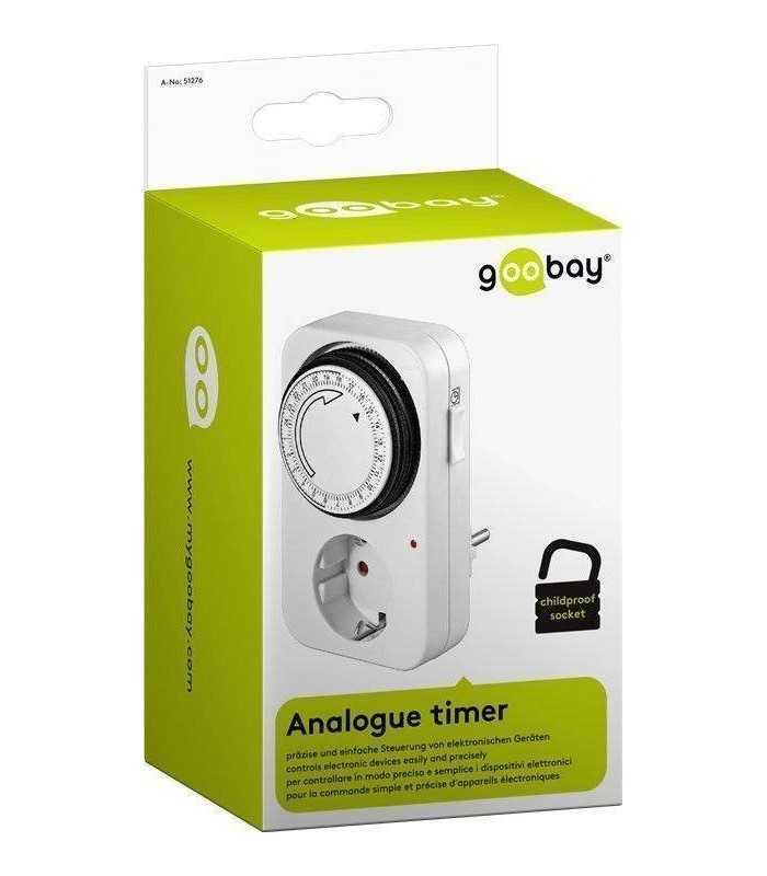 priza programabila mecanica pentru interior goobay 1