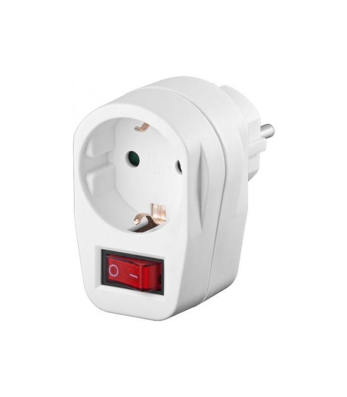 Priza schuko 3500W cu intrerupator si protectie Goobay