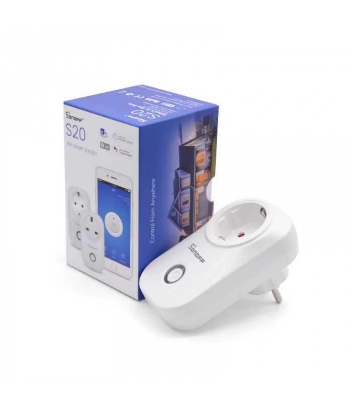 Priza SMART WiFi SOCKET 90-250V 10A SONOFF S20
