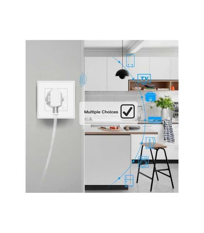 Priza Smart Wifi Woox R4054 10a Montare In Doza Perete