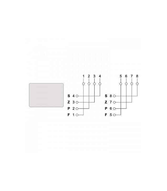 priza telefon dubla rj11 pe tencuiala 1