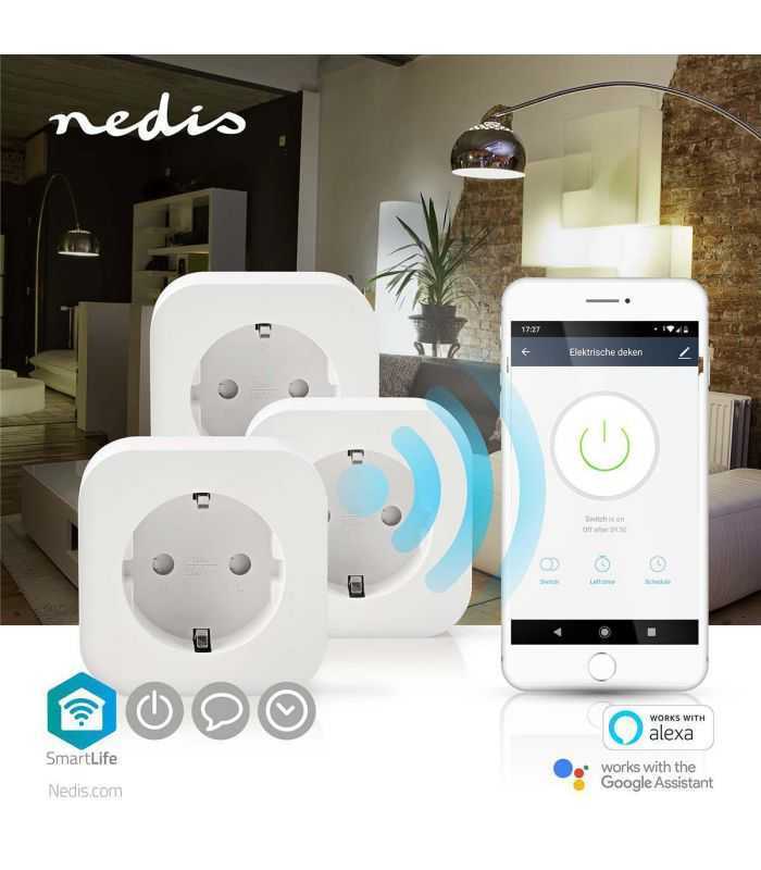 prize smart wifi schuko 10a nedis set 3 bucati 1