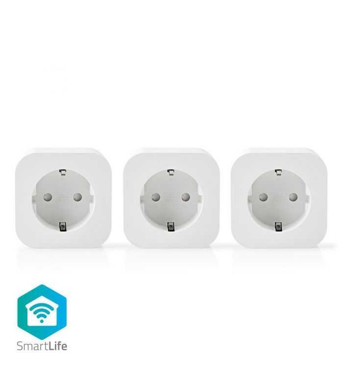 prize smart wifi schuko 10a nedis set 3 bucati 3