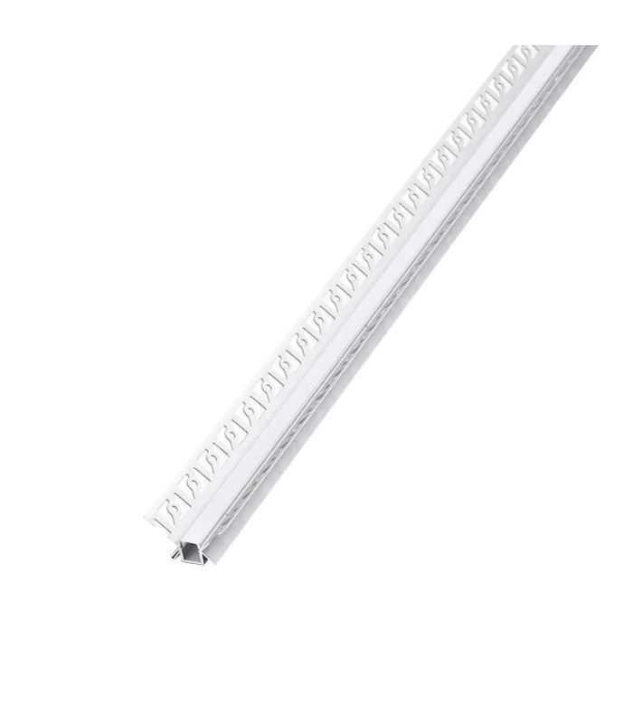 Profil aluminiu banda LED pentru rigips colt interior 2m mat V-tac SKU-3362