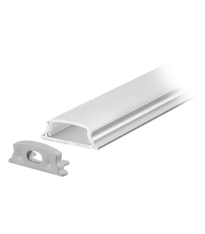 Profil Aluminiu Flexibil Banda Led 2m 18x6 Mm V Tac Sku 2909