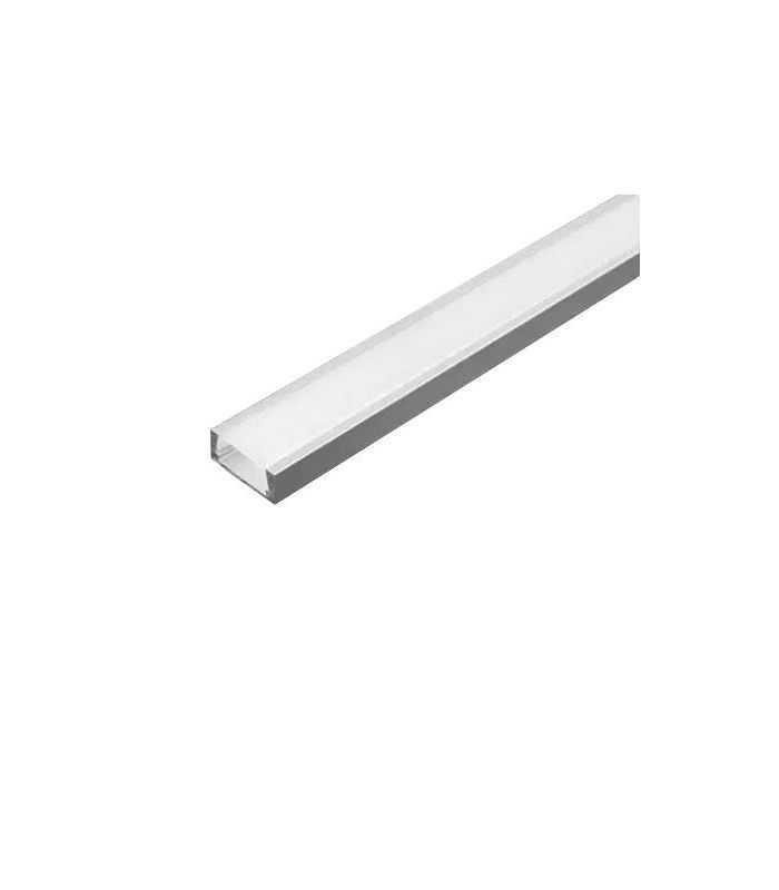 Profil aluminiu pentru banda LED 2m 16mm x 7mm alb V-TAC