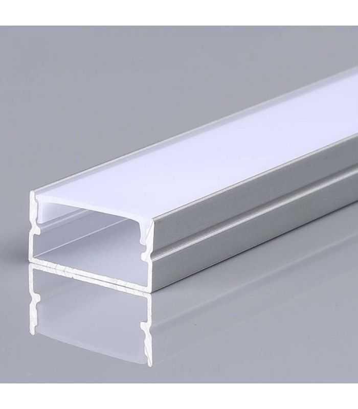 Profil Aluminiu Pentru Banda Led 2m 20mm X 10mm V Tac Sku 23174