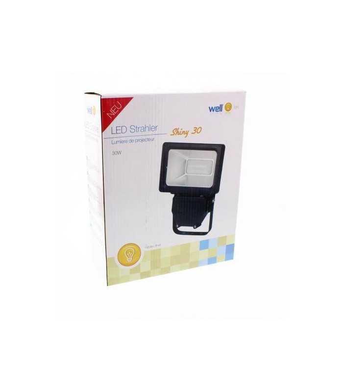 proiector cu led smd 30w 1950lm ip44 4000k well 4