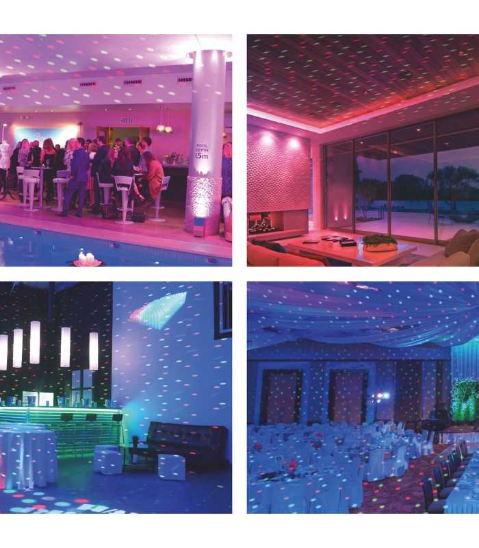 proiector decorativ laser cu tarus verde rosu ip44 240v 1