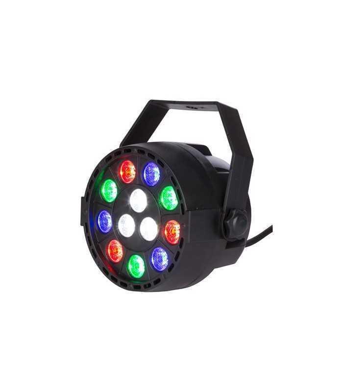 Proiector jocuri de lumini mini LED 9x 1W RGB +3x 1W alb Velleman