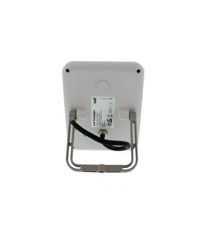 proiector led cu senzor 10w 700lm ip44 4000k alb well 1
