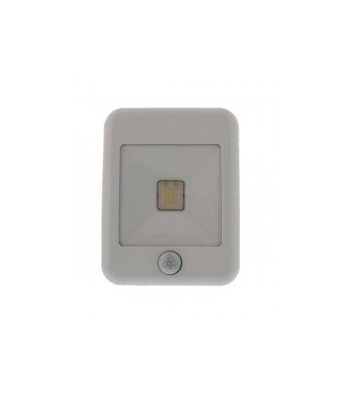 proiector led cu senzor 10w 700lm ip44 4000k alb well 2