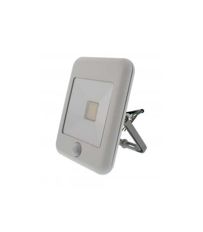Proiector LED cu senzor 10W 700lm IP44 4000K alb Well