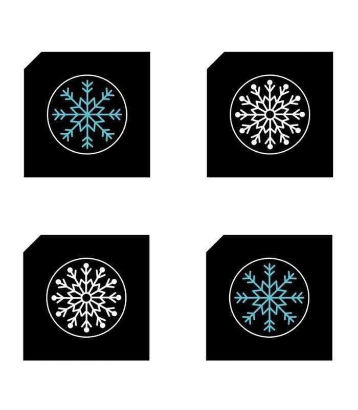 proiector led festiv 4 modele 4x3w vipow 2