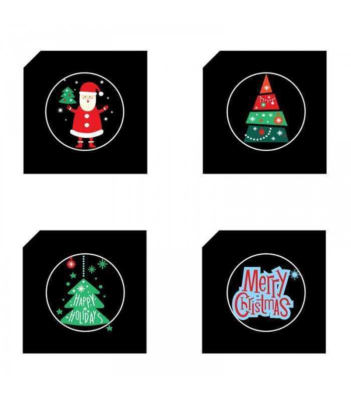 proiector led festiv 4 modele 4x3w vipow 4