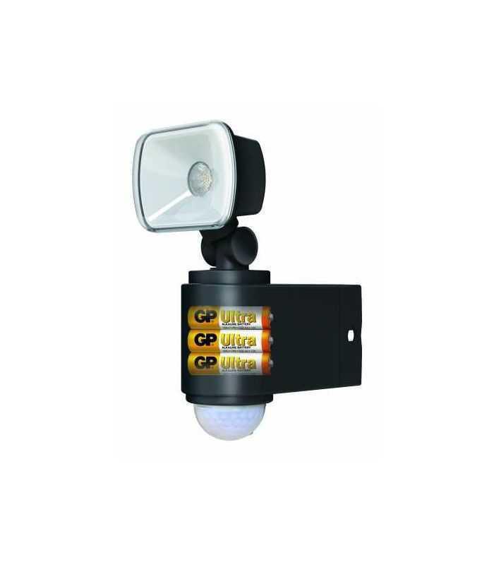 proiector led gp safeguard 11 cu baterie si senzor miscare 1x led 1