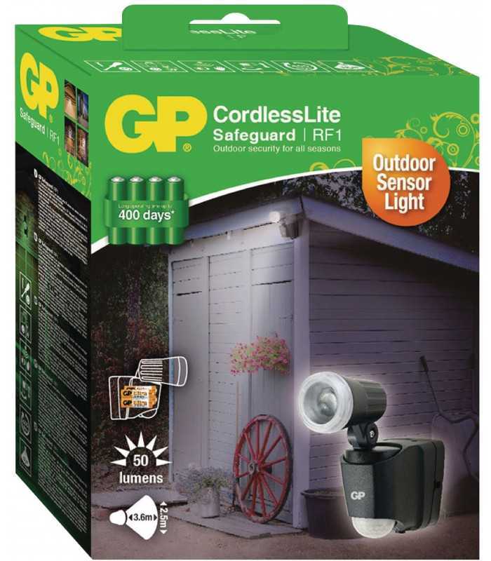 proiector led safeguard 21 cu baterie si senzor miscare 1x led gp 3