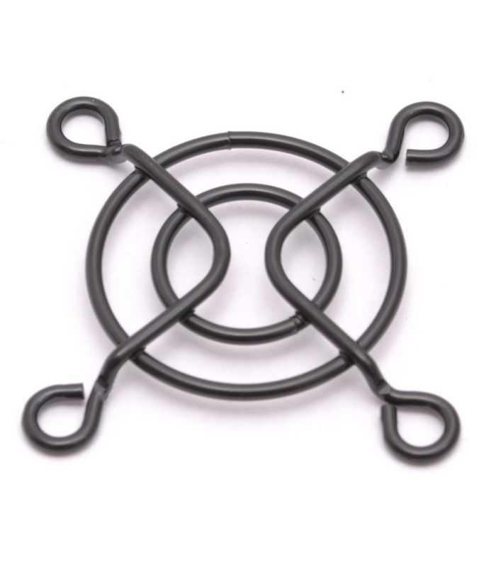 Protectie Metal Ventilator 50x50mm Prindere Surub Neagra Tqsolution Fg 05a Bk