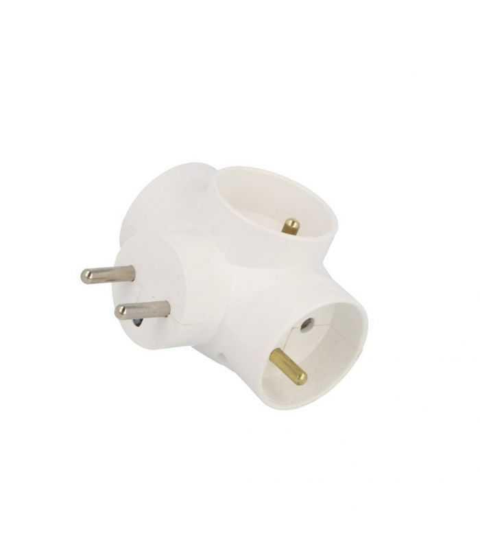 R-31 Conector AC supply splitter Layout 2P+PE 250VAC TIMEX-ELEKTRO