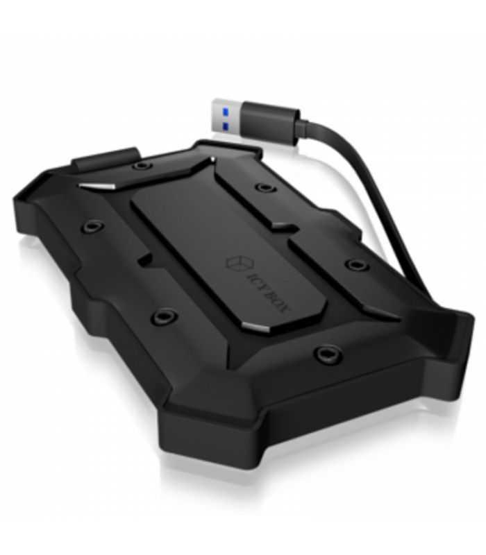 rack 25 max 95mm hdd ssd usb 30 ip66 waterproof enclosure icy box 3