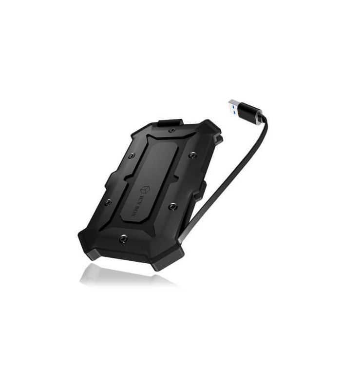 Rack 2.5" max 9.5mm HDD SSD USB 3.0 IP66 Waterproof Enclosure ICY BOX