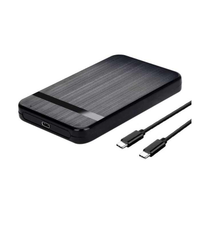 RACK carcasa metalica HDD 2.5" sau SSD SATA cu port USB 3.1 max.HDD 5TB USB TYPE C