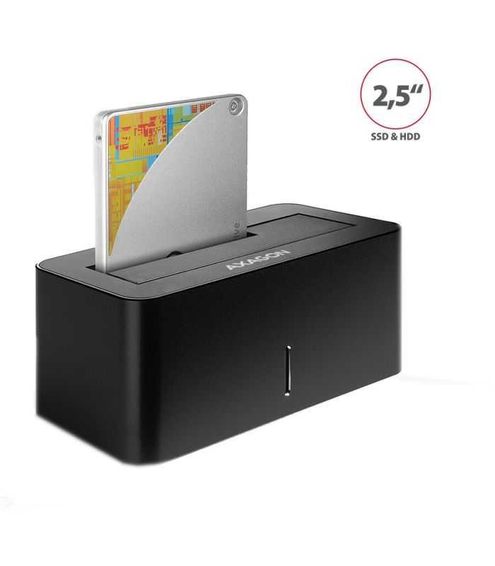 Rack Docking Station 25 35 Axagon Adsa Sn Usb30 1x Sata 6gb Hdd