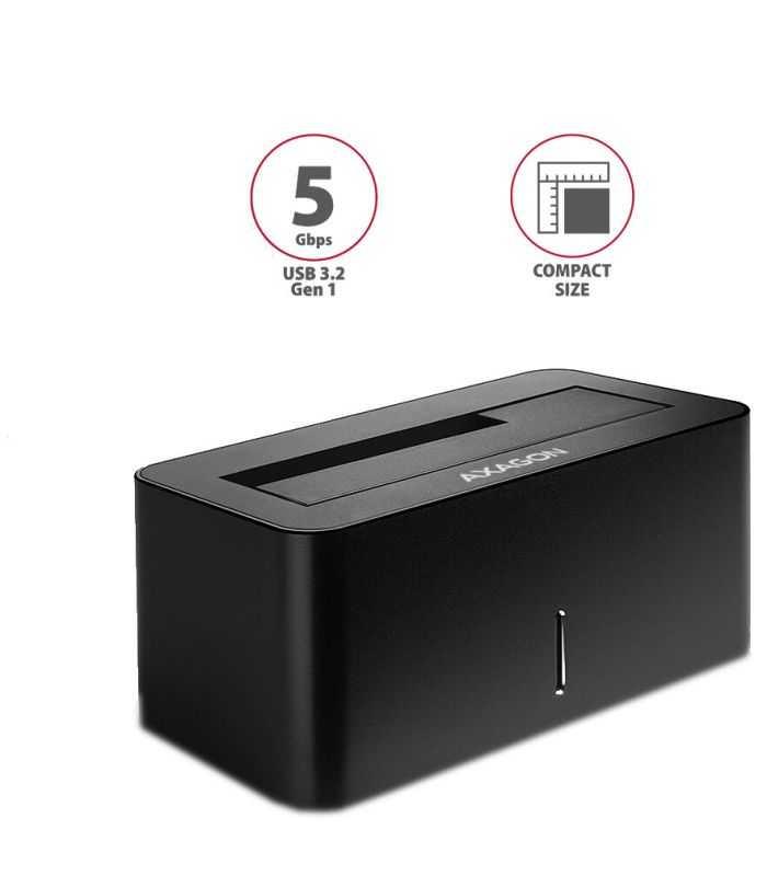 Rack Docking Station 25 35 Axagon Adsa Sn Usb30 1x Sata 6gb Hdd