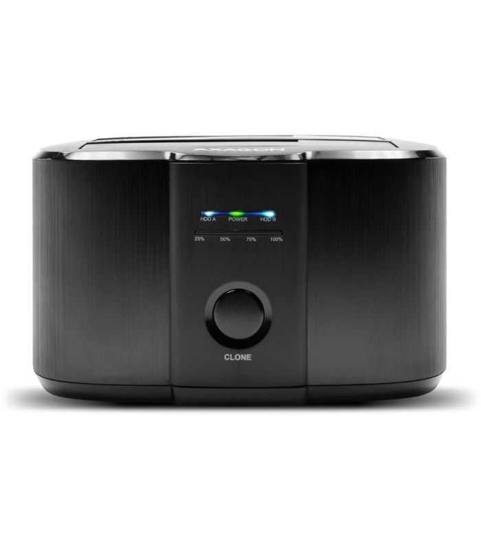 Rack docking Station USB3.0 - 2x SATA 6G cu functie CLONE DUAL HDD AXAGON ADSA-ST