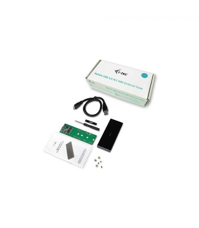 rack extern m2 b key sata ssd ngff compatibil 2230 2242 2260 2280 usb 30 carcasa aluminiu negru i tec 7