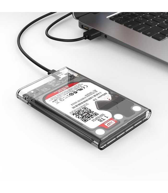 rack hdd orico 2139c3 usb 31 gen1 25 transparent 4